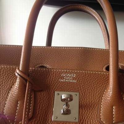 sac hermes marron