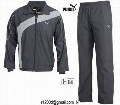 jogging blanc puma